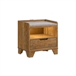 King Bedroom Set- Light Aspen Brown Gray- 3pc w 2 Nightstands