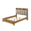 King Bedroom Set- Light Aspen Brown Gray- 2pc w Nightstand
