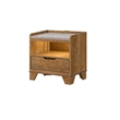 Queen Bedroom Set- Light Aspen Brown Gray- 4pc w 2 Nightstands- Dresser