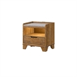 Queen Bedroom Set- Light Aspen Brown Gray- 4pc w Nightstand- Dresser