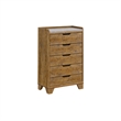 Queen Bedroom Set- Light Aspen Brown Gray- 4pc w Nightstand- Dresser
