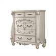 King Bedroom Set- Gray White- 5pc w 2 Nightstands- Dresser- Chest