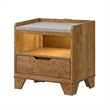 Queen Bedroom Set- Light Aspen Brown Gray- 3pc w 2 Nightstands