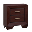 King Bedroom Set- Storage Design- Brown- 3 Piece Set with 2 Nightstands