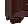 King Bedroom Set- Storage Design- Brown- 3 Piece Set with 2 Nightstands