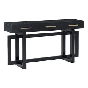 Gracie Console Table with 3 Drawers and Iron Handle Design