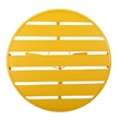 Rune 3pc Outdoor Bistro Set with Round Table and Armchairs- Yellow