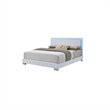 King Bedroom Set- White- 3 Piece Set with 2 Nightstands