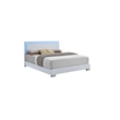 King Bedroom Set- White- 3 Piece Set with 2 Nightstands