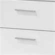 King Bedroom Set- White- 3 Piece Set with 2 Nightstands