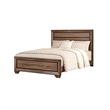 Queen Bedroom Set- Brown- 3 Piece Set with 2 Nightstands