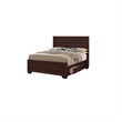 Queen Bedroom Set- Brown- 3 Piece Set with 2 Nightstands