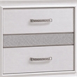 Queen Bedroom Set- White- 2 Piece Set with Nightstand
