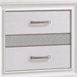 Queen Bedroom Set- White- 3 Piece Set with 2 Nightstands