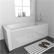 Valley Acrylic 60X30 Right Hand Drain Bathtub w/ Smooth Integral Skirt in White