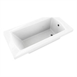 Valley Acrylic OVO 60 X 36 Rectangular Acrylic OVO Drop-In Bathtub in White