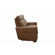 Barcalounger Sofa w/Power Recline Head Rests & Lumbar in Florida Saddle