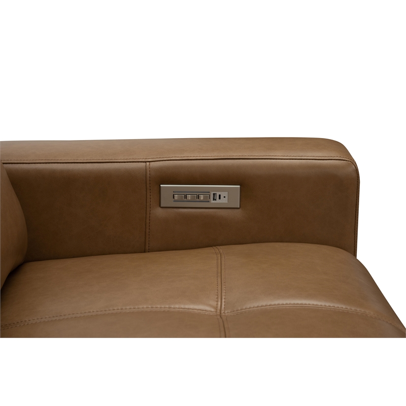 Barcalounger Loveseat w/Power Recline Power Head Rests & Lumbar Florida Saddle