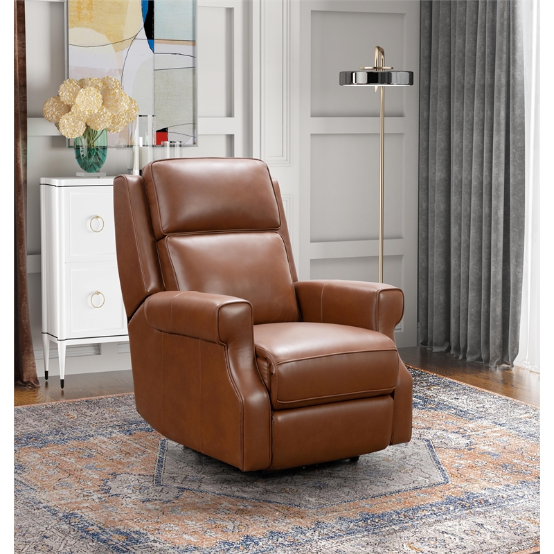 Barcalounger Durham Power Recliner w/ Head Rest & Lumbar in Colchester Bitters