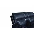 Barcalounger Glenwood Loveseat Console w/Power Recliner in Rainer Ocean