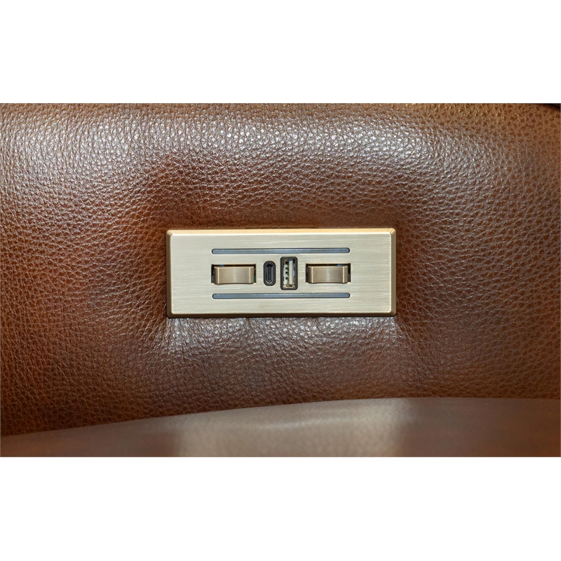 Barcalounger Grady Loveseat Recliner in Lexington Cocoa