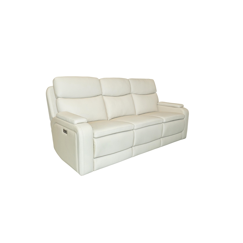 Barcalounger Gunner Sofa Recliner in Kobi Almond