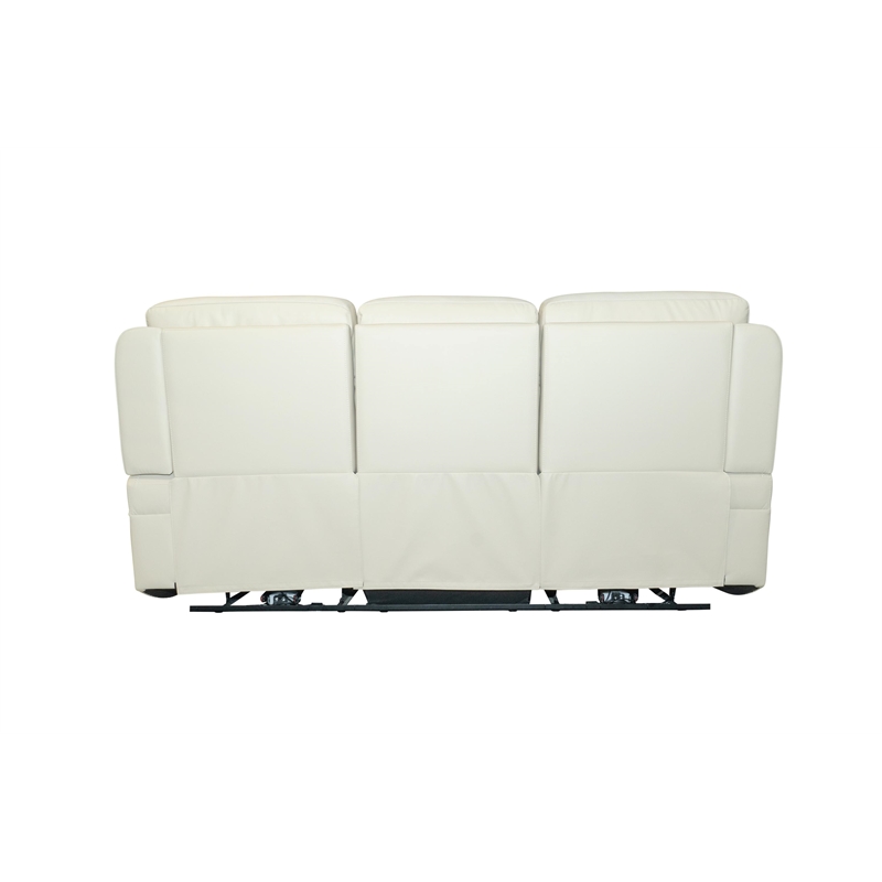 Barcalounger Gunner Sofa Recliner in Kobi Almond