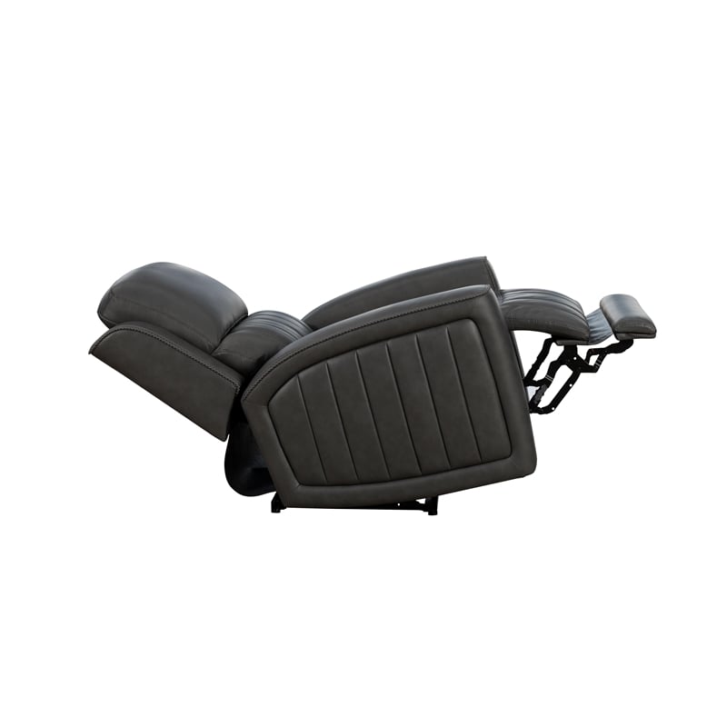 Barcalounger Pierce Zero Gravity Power Recliner in Homerun Dark Gray