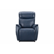 Barcalounger Leighton Power Lift Recliner in Marco Navy Blue