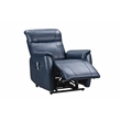 Barcalounger Leighton Power Lift Recliner in Marco Navy Blue