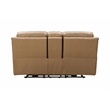 Barcalounger Kaden Power Reclining Console Loveseat in Elliott Taupe