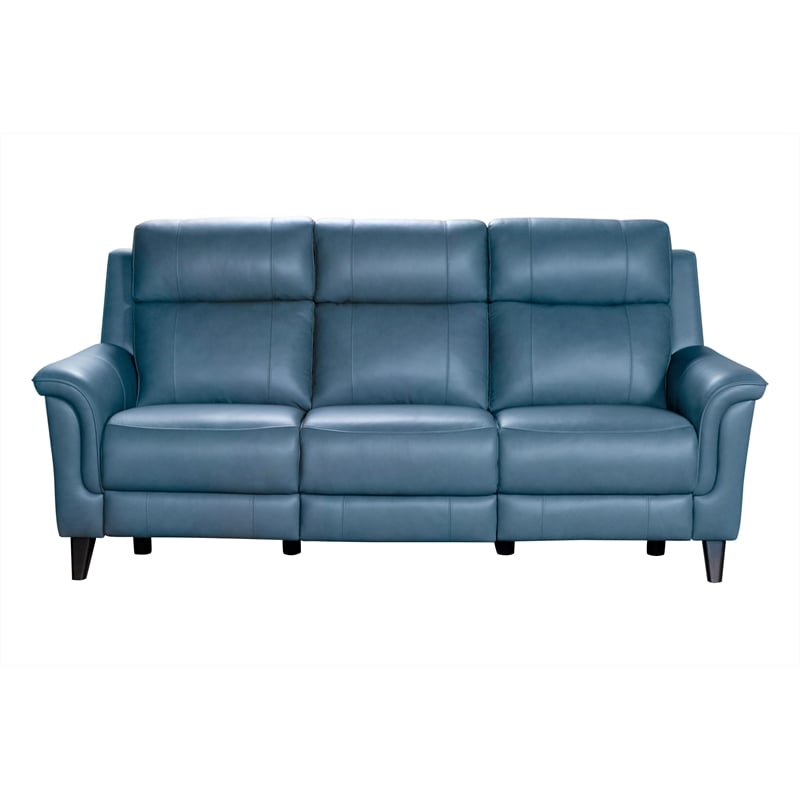 Barcalounger Kester Power Reclining Sofa w/Power Head Rests in Masen Bluegray