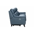 Barcalounger Kester Power Reclining Sofa w/Power Head Rests in Masen Bluegray