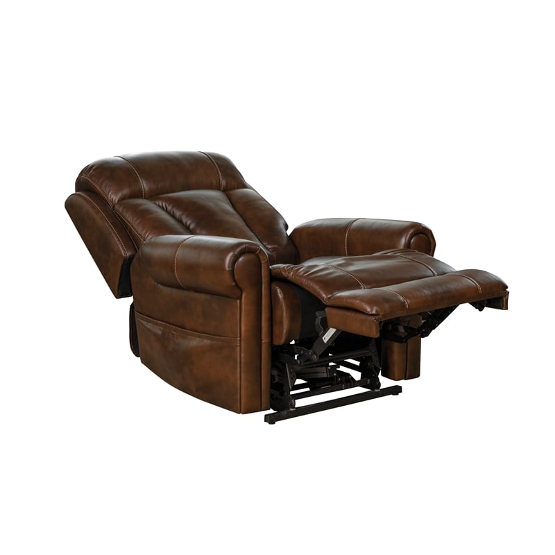 Barcalounger Lyndon Power Lift Recliner in Tonya Brown