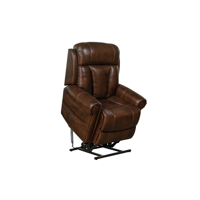 Barcalounger Lyndon Power Lift Recliner in Tonya Brown