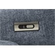Barcalounger Millie Single Power Swivel Chair w/ Footrest Only in Maze Denim