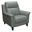 Barcalounger Kester Power Recliner w/Power Head Rest in Lorenzo Mint