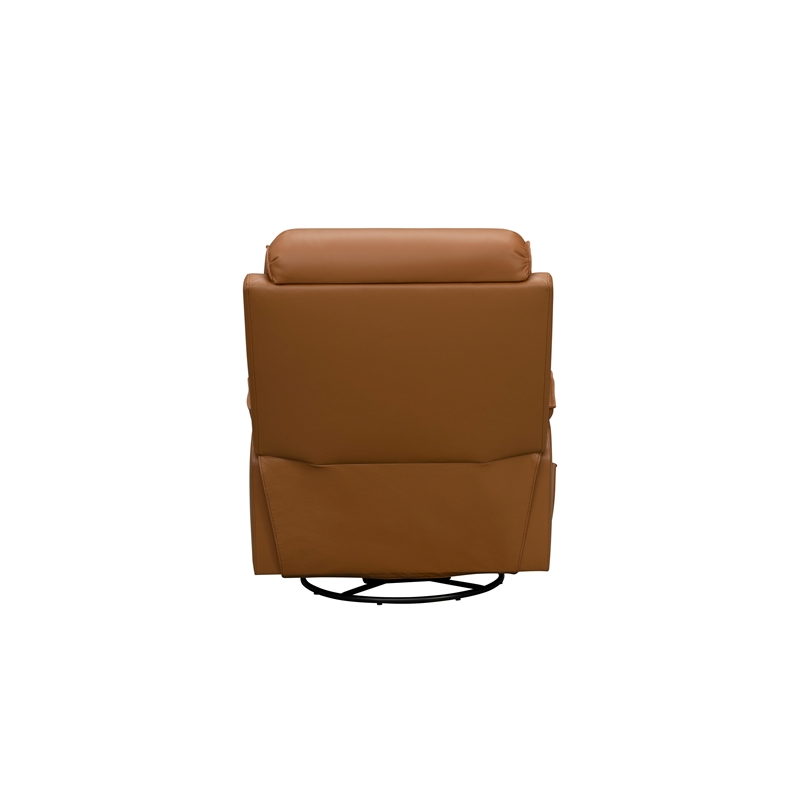 Barcalounger Mac Swivel Glider Recliner in Caleigh Sand