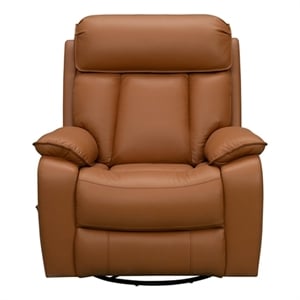 Barcalounger Mac Swivel Glider Recliner in Caleigh Sand
