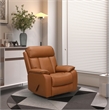 Barcalounger Mac Swivel Glider Recliner in Caleigh Sand