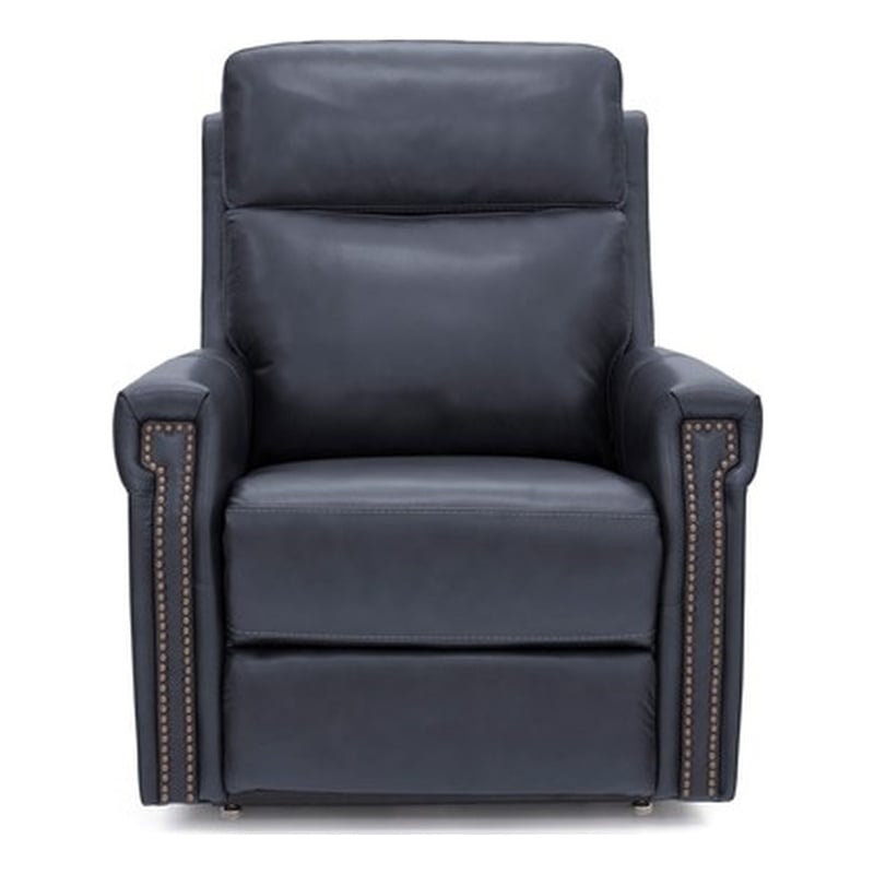Barcalounger Louisville Power Lift Recliner w/Heat in Rainer Ocean