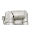 Barcalounger Sanibel Console Loveseat w/Power Recliner in Rainer Dove