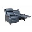 Barcalounger Warrendale Power Reclining Loveseat w/ Head Rests in Shoreham Blue
