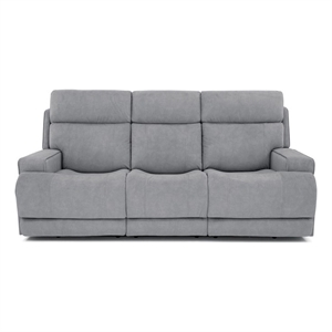 Barcalounger Ashbee Zero Gravity Sofa w/Power Recline in Arula Dolphin