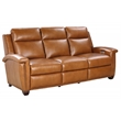 Barcalounger Briar Power Reclining Sofa w/Power Head Rests in Elwood Saddle