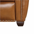 Barcalounger Briar Power Reclining Sofa w/Power Head Rests in Elwood Saddle