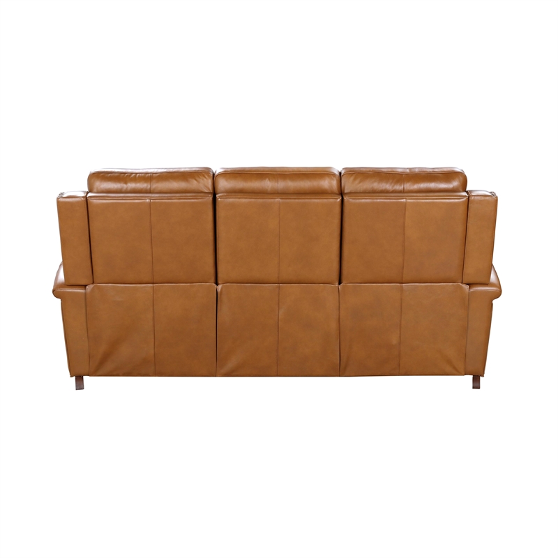 Barcalounger Briar Power Reclining Sofa w/Power Head Rests in Elwood Saddle
