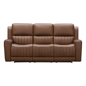 Barcalounger Holders Pierce Zero Gravity Power Reclining Sofa Homerun Cinnamon