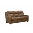 Barcalounger Ayden Power Reclining Sofa w/Head Rests & Lumbar in Hillwood Toffee