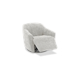 Barcalounger Millie Single Power Swivel Chair w/Power Footrest Only in Maze Dove